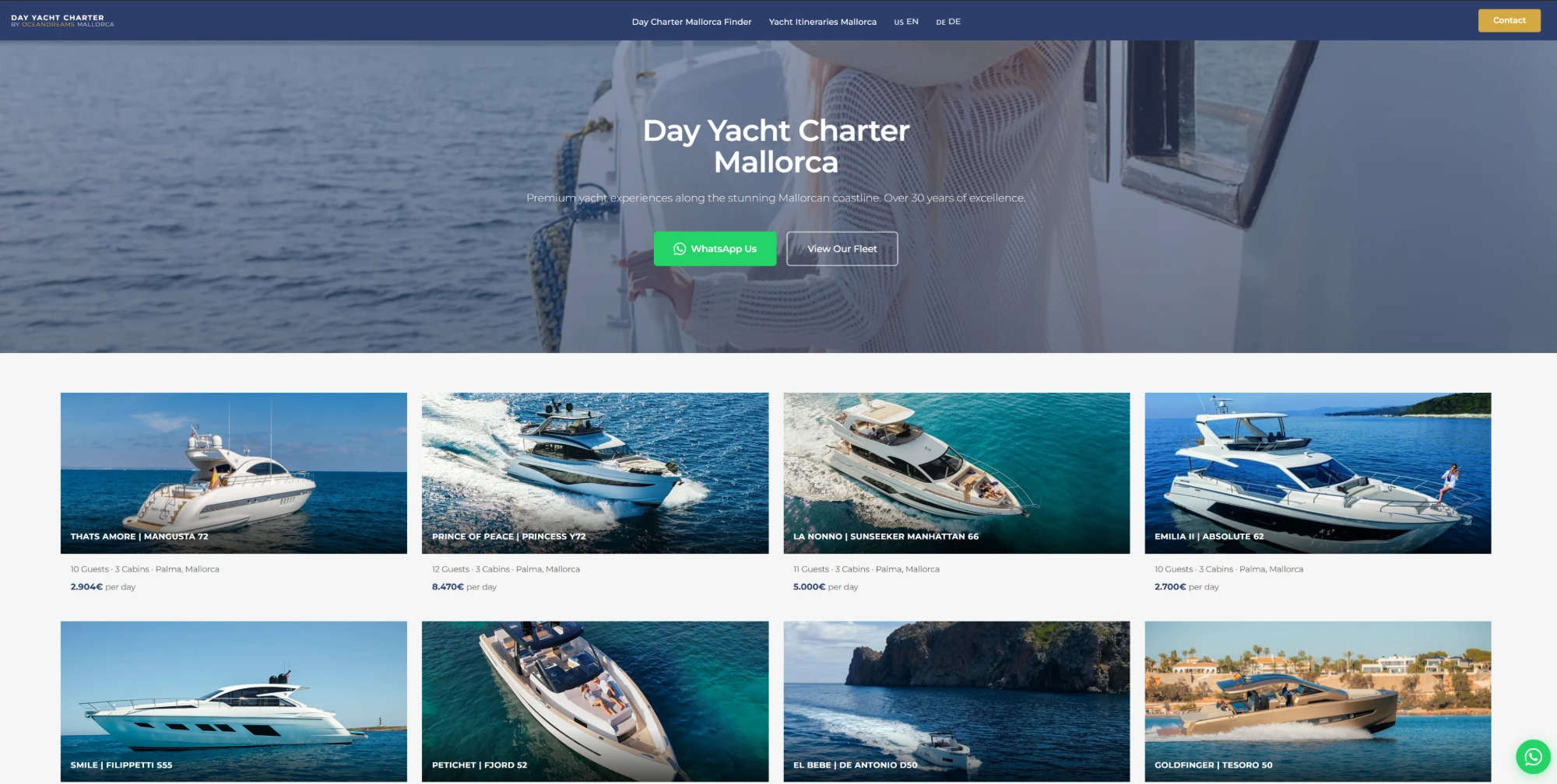 Day Yacht Charter Mallorca